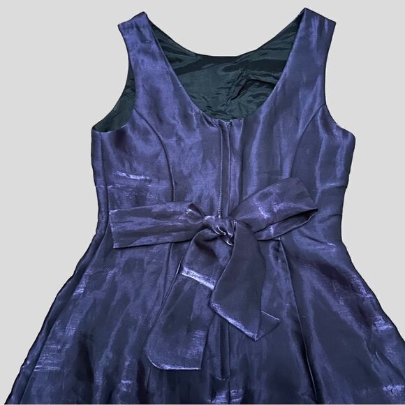 Vintage Jessica McClintock Purple Formal Dress - Picture 5 of 6